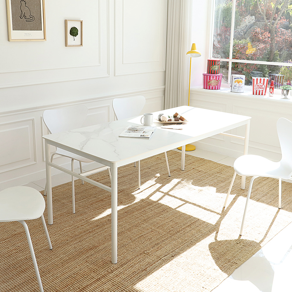 Pico White Dining Table CL470끌레오 CLEO